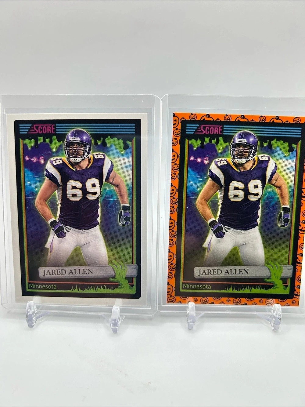 Jared Allen 2026 Score A Treat Football Trading Cards 🏈 🎃 Minnesota Vikings